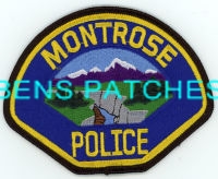 COLORADO,MONTROSE POLICE 8 GOT IT MYSELF AT THEIR STATION 8